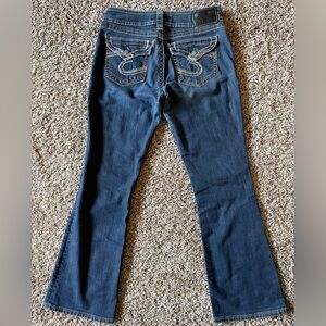 Silver Suki Surplus Bootcut women’s Jeans W28 x L30 (measures 28x28) EUC